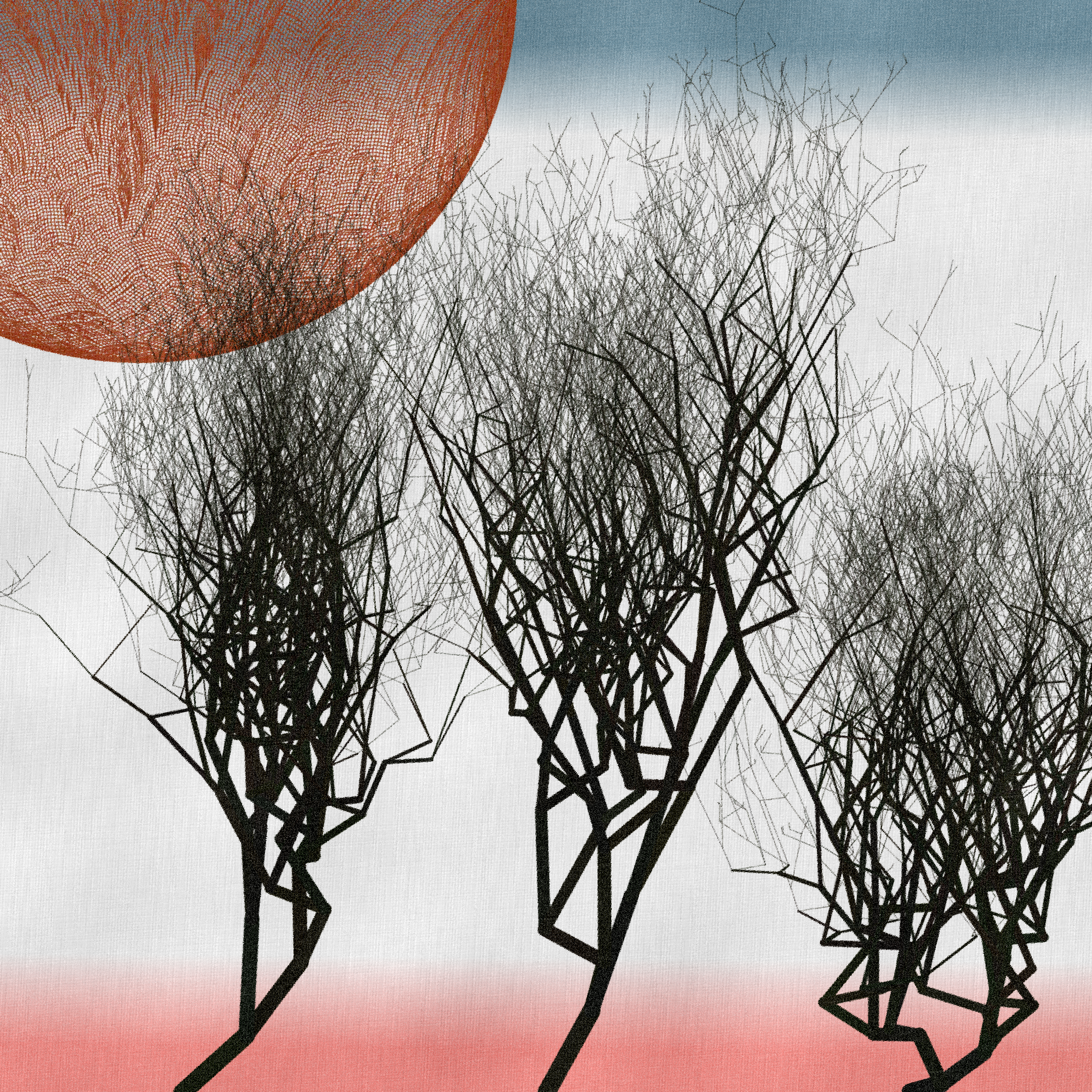 Three dead trees on earth #22 static token preview