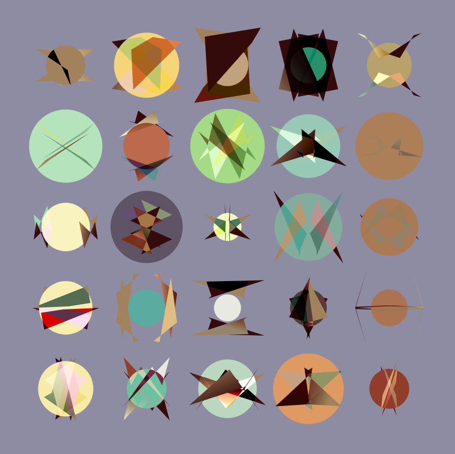 Grid In Motion #164 static NFT preview