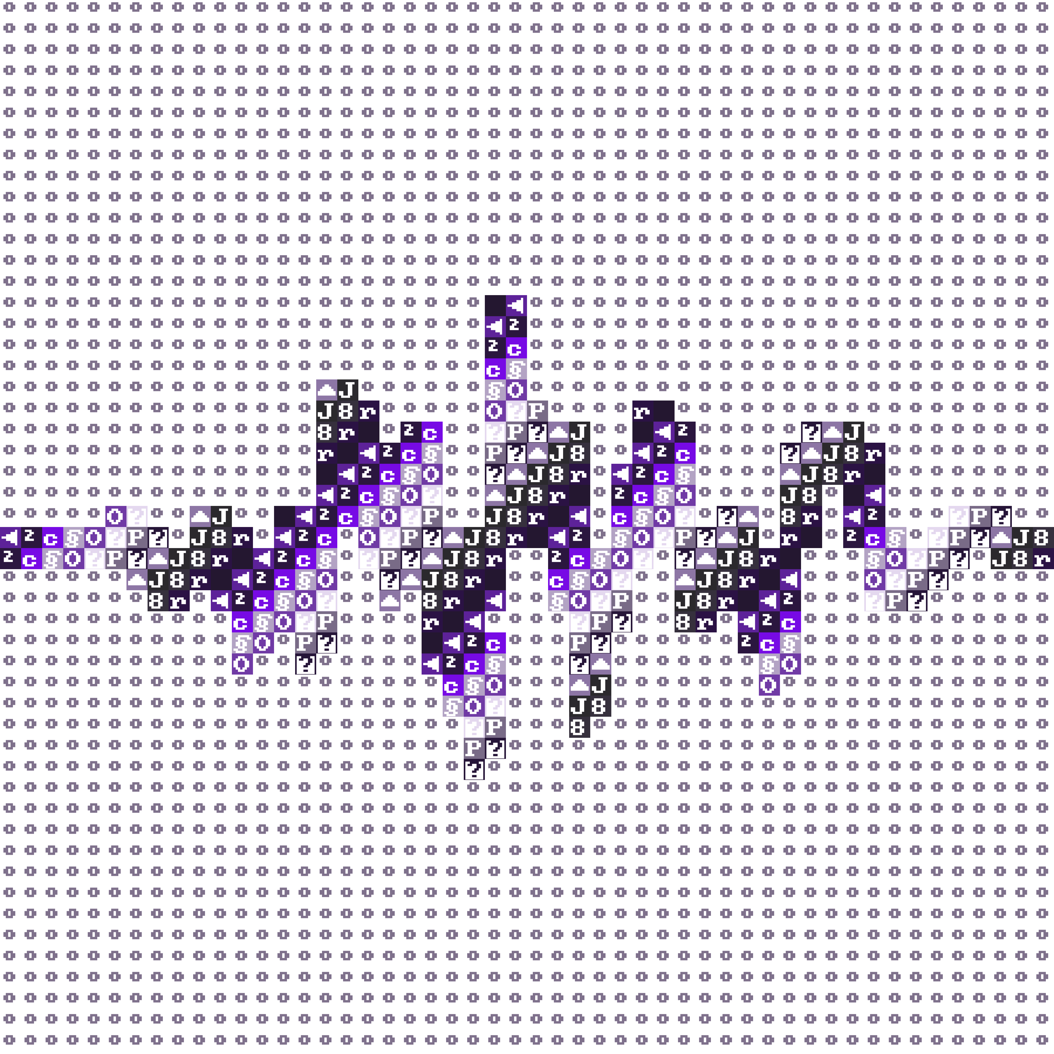 ASCII Squigl 2 #45 static NFT preview