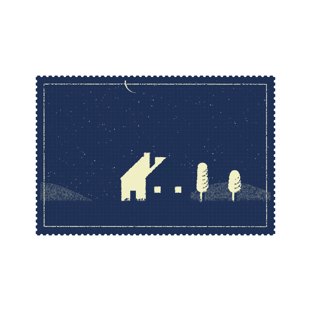 Lonely Village #96 static NFT preview