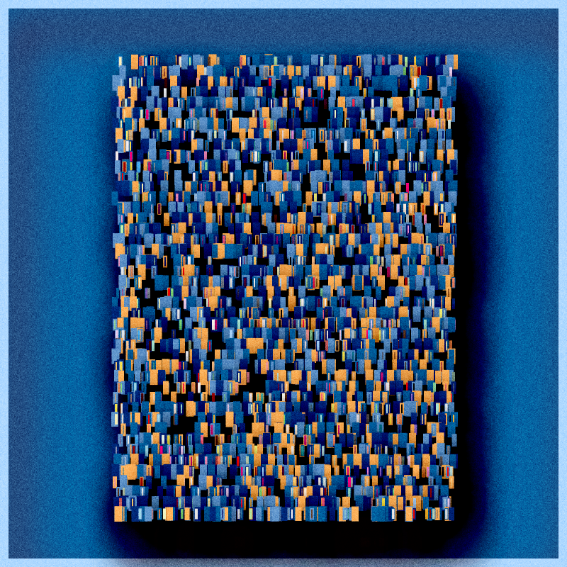 Floating Bookshelves #16 static token preview