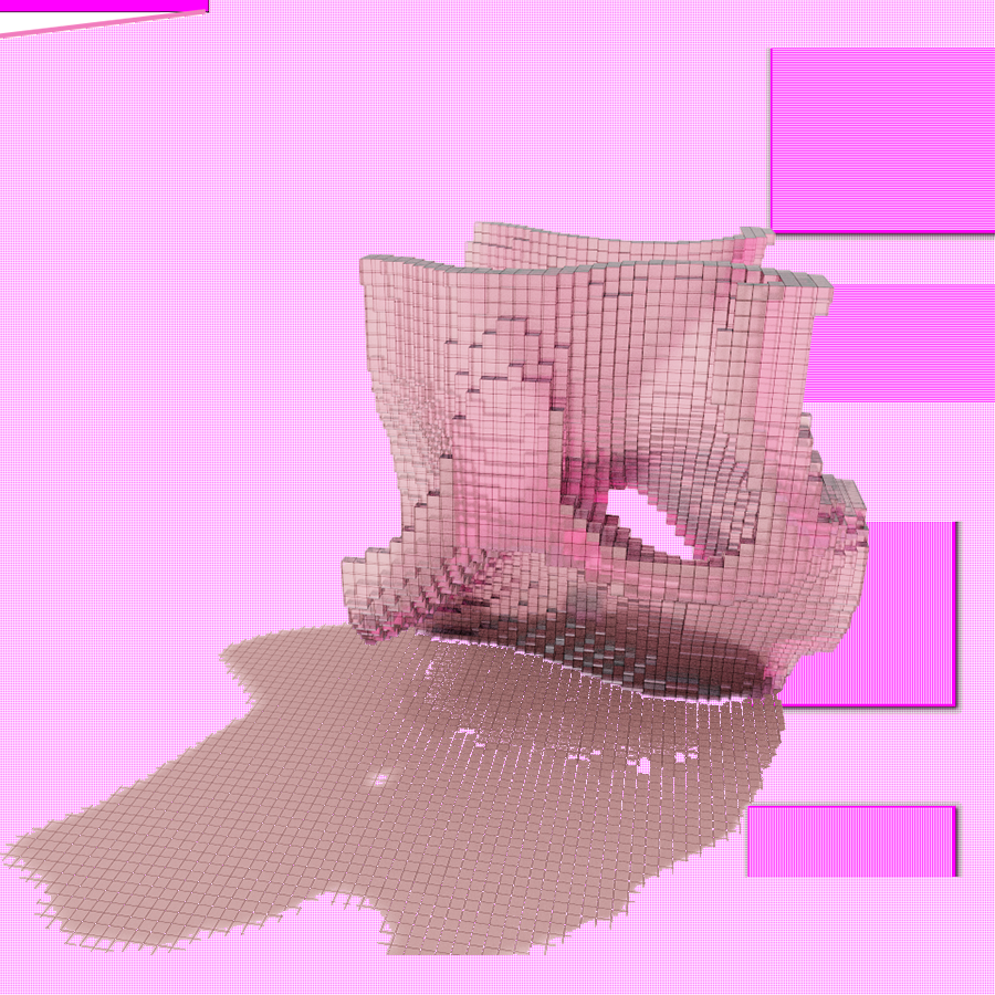 ‘Low-Res’ poems #28 static token preview