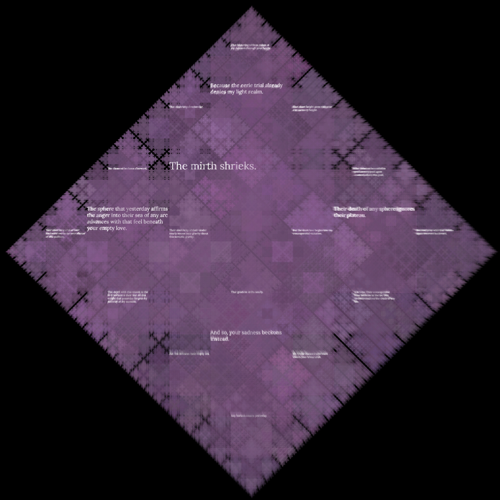 Diamond Fractal Fire #51 static NFT preview