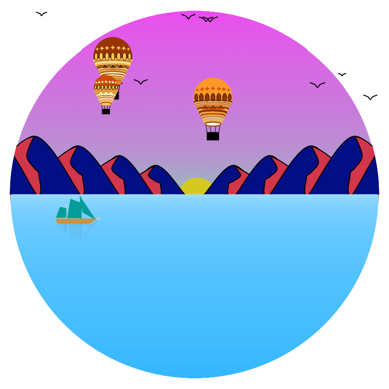 Sunset View #79 static token preview
