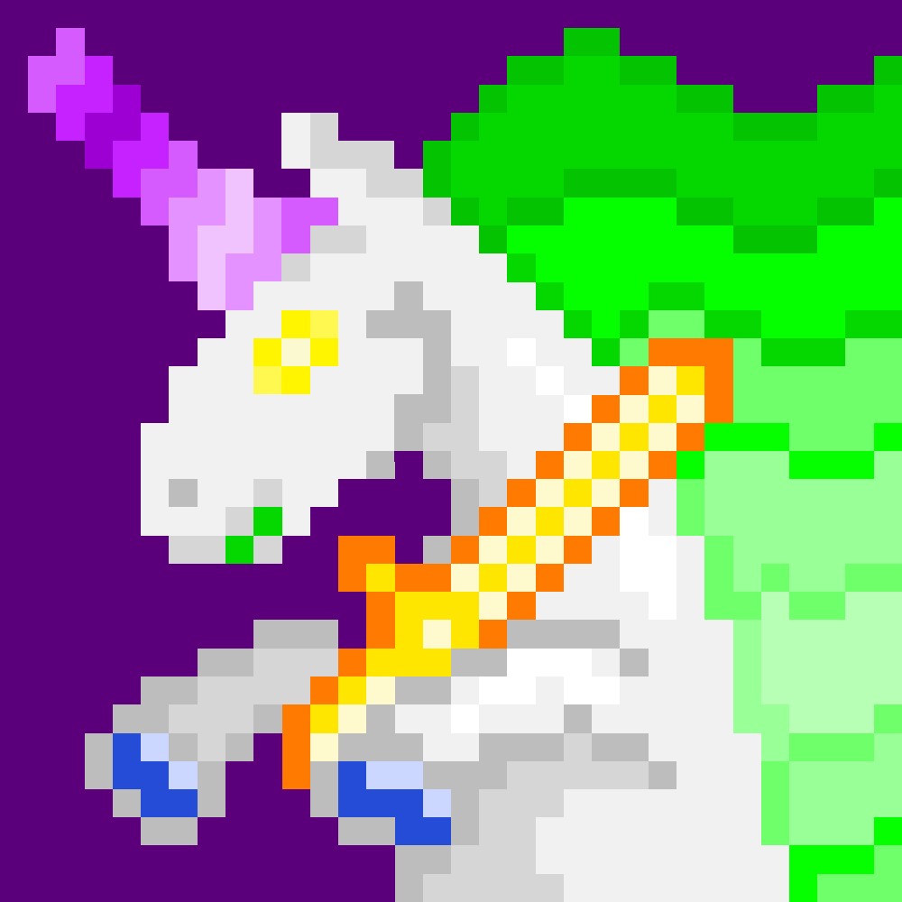 Unicorn #7371 static NFT preview