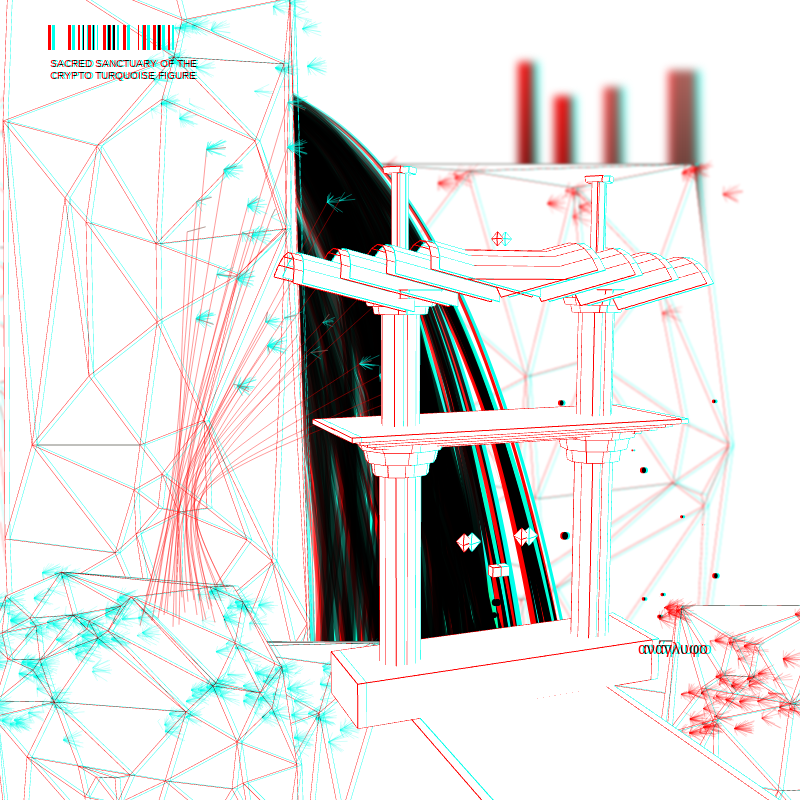 anaglyphic - Sanctuary #43 static NFT preview