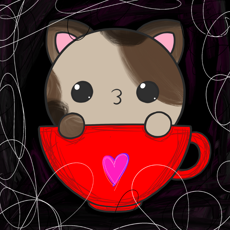Cupkitties #63 static token preview