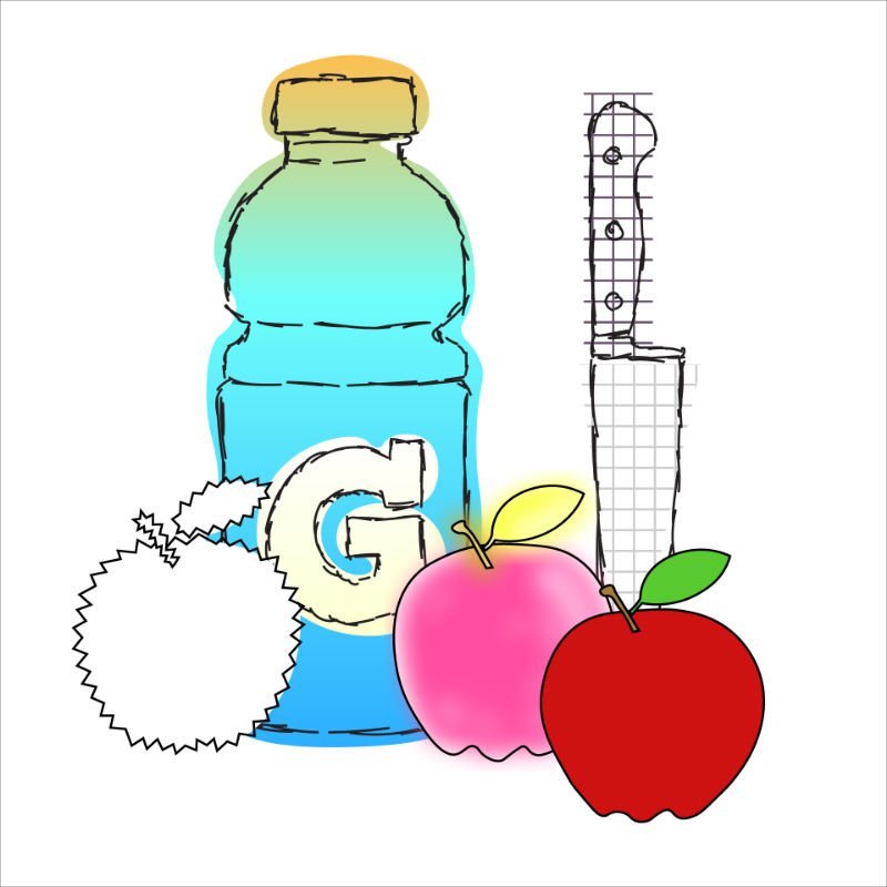 gatorade and apples #28 static NFT preview