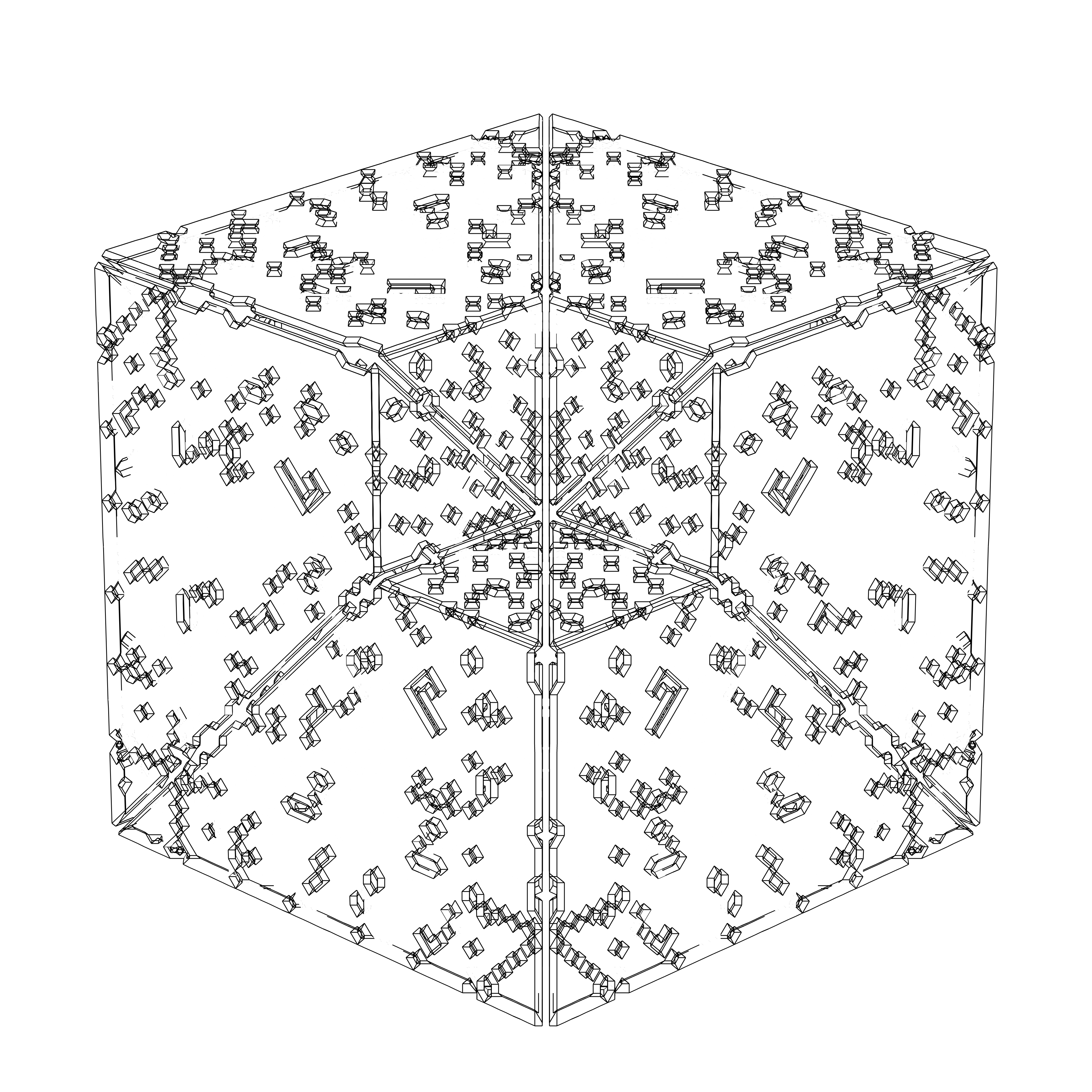 LL21 Alien Art Cube #32 static NFT preview
