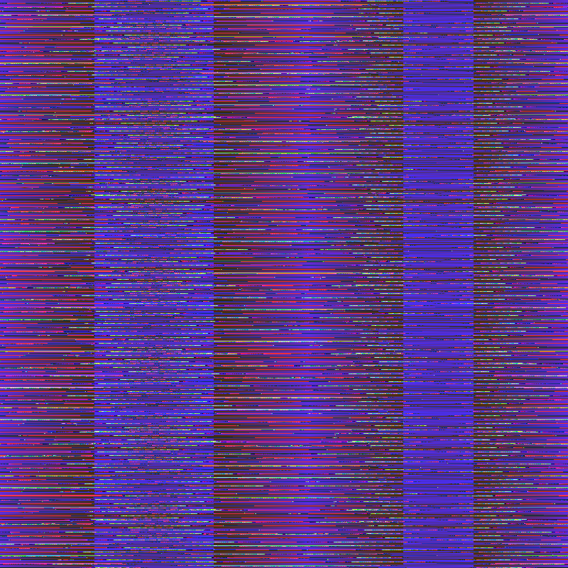 Broken LCD Screen #74 static NFT preview