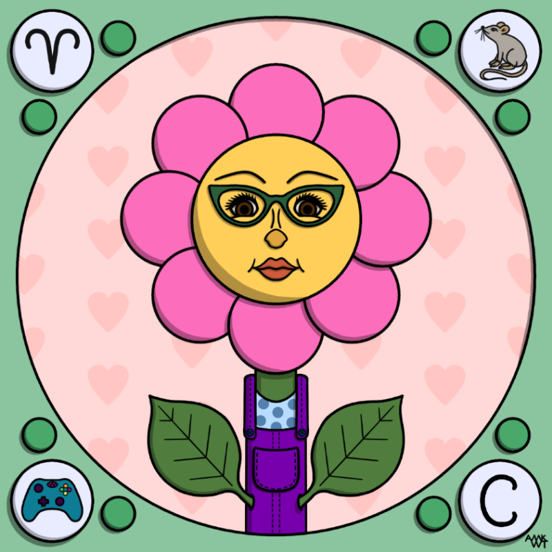 Blumeez: Portraits #92 static token preview