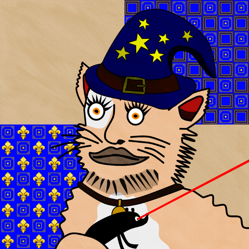 Famous Medieval Cat #27 static token preview