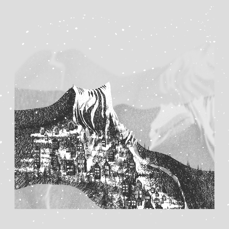 White Mountain Winter #86 static NFT preview
