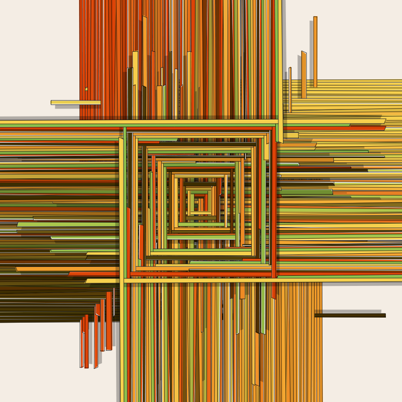 Entrelacements #264 static NFT preview