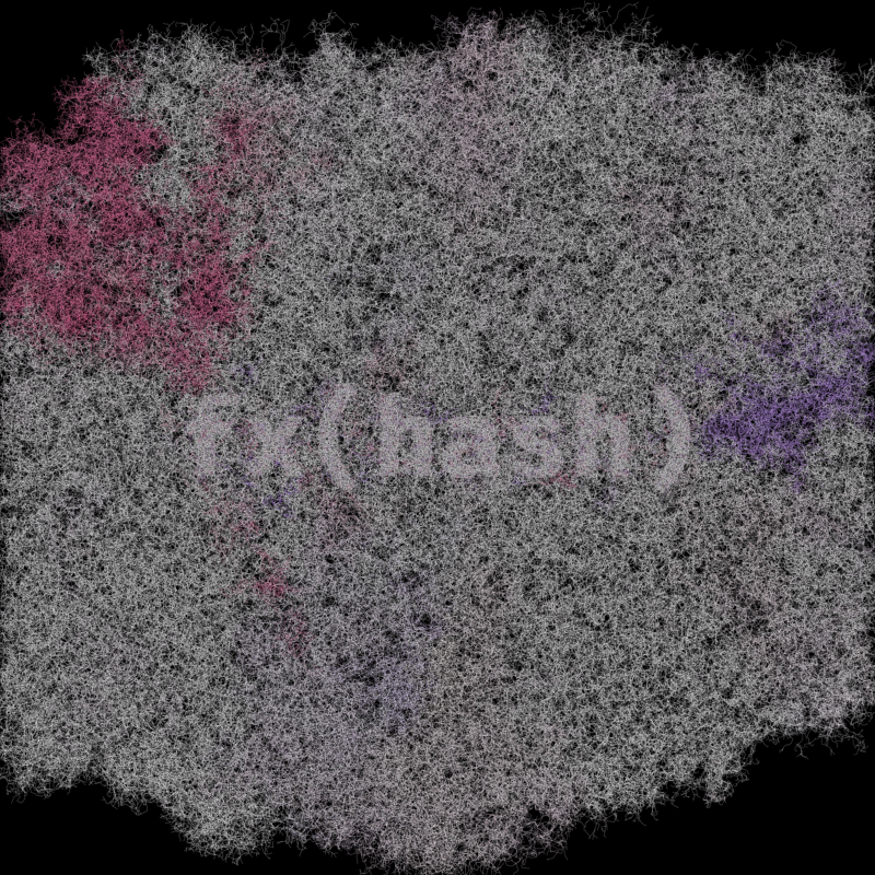 FXHASH Generative Logo #311 static token preview
