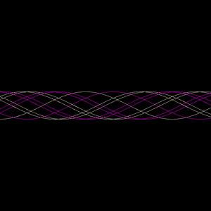 Genuary 15 ࿐ Sine Wave Finger Trap project preview