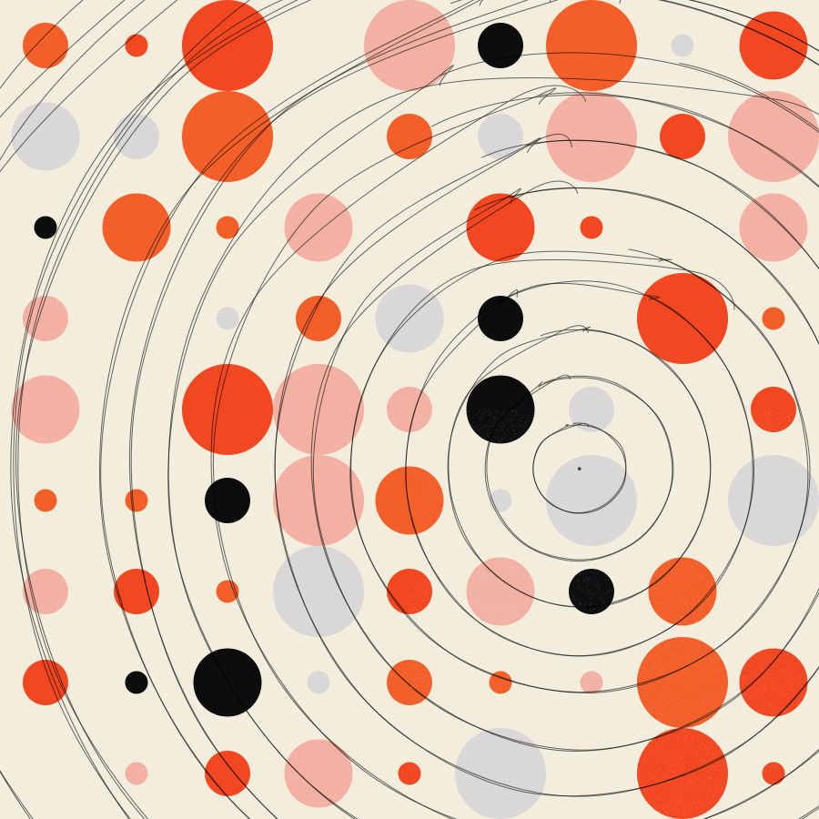Mixed Shapes #141 static NFT preview