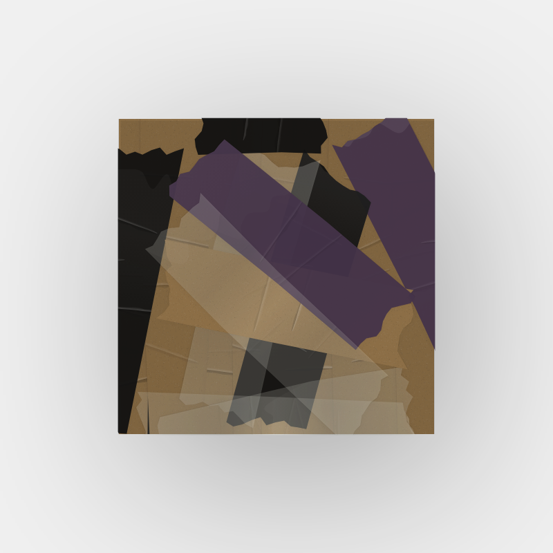 Tape abstract painting 001 #9 static token preview