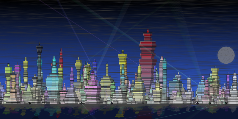 Fictional Cityscapes #52 static token preview