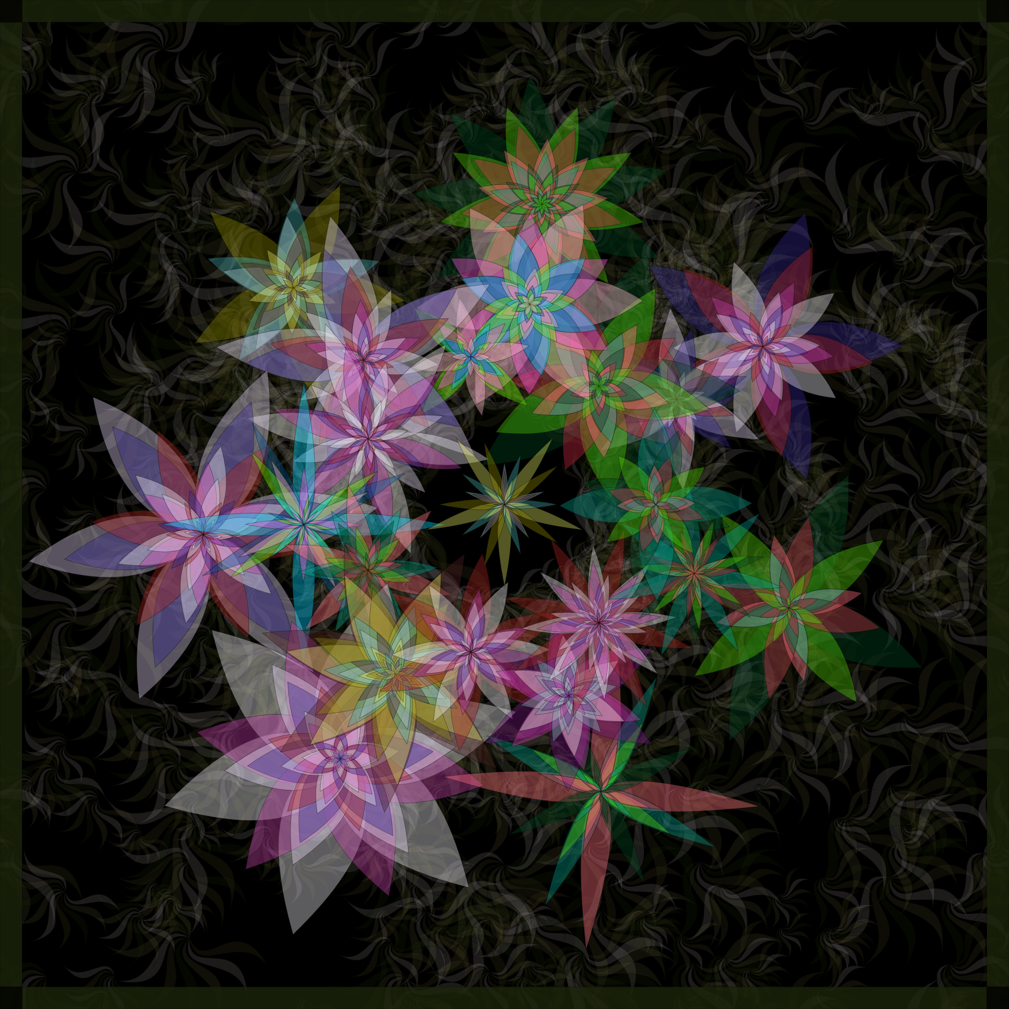 Bezier Garden #77 static token preview