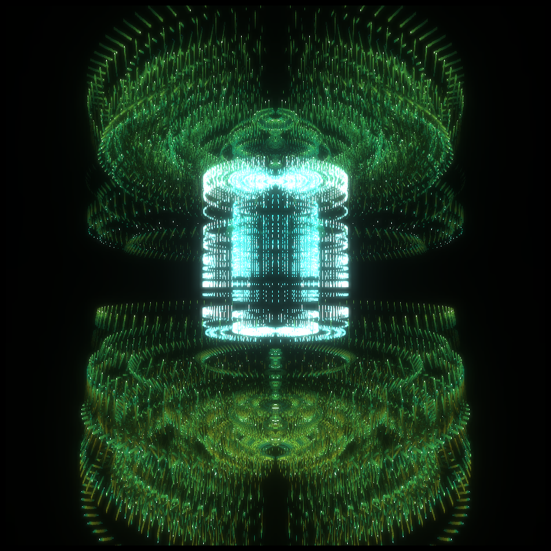 Toupie-Néon #102 static NFT preview