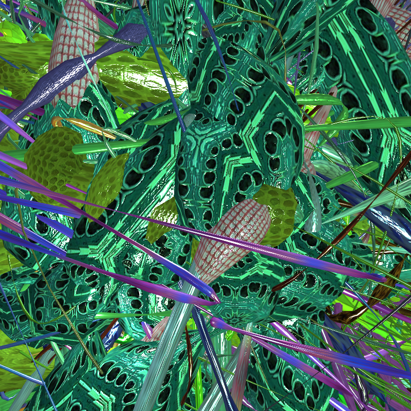 Prismatic Thickets #722 static NFT preview