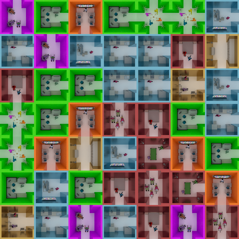 Harlequin block building 2.0 #36 static token preview