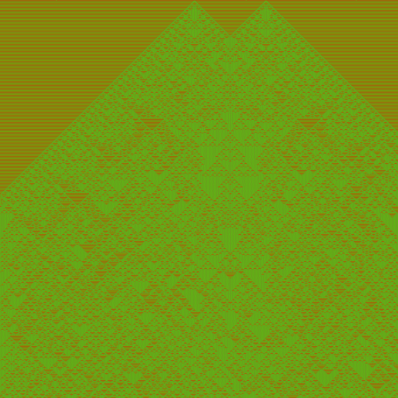 Totalistic Cellular Automata #411 static token preview