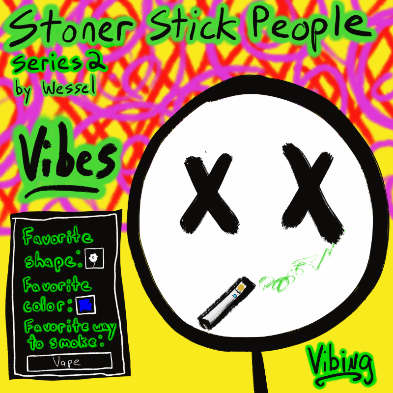 Stoner Stick People Series 2 #30 static token preview