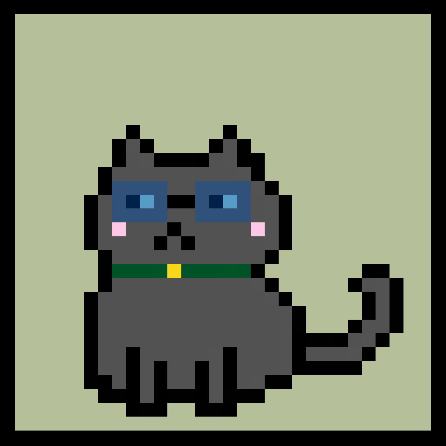 Lazy Kitties #129 static token preview