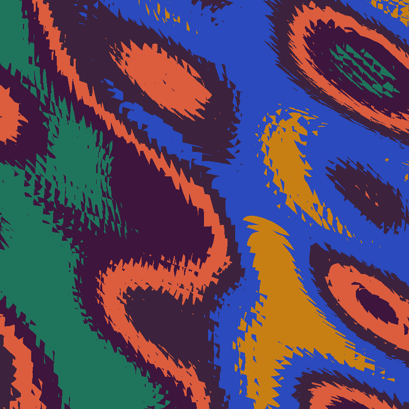 Geometric colorful shapes 3 (Free edition) #54 static NFT preview