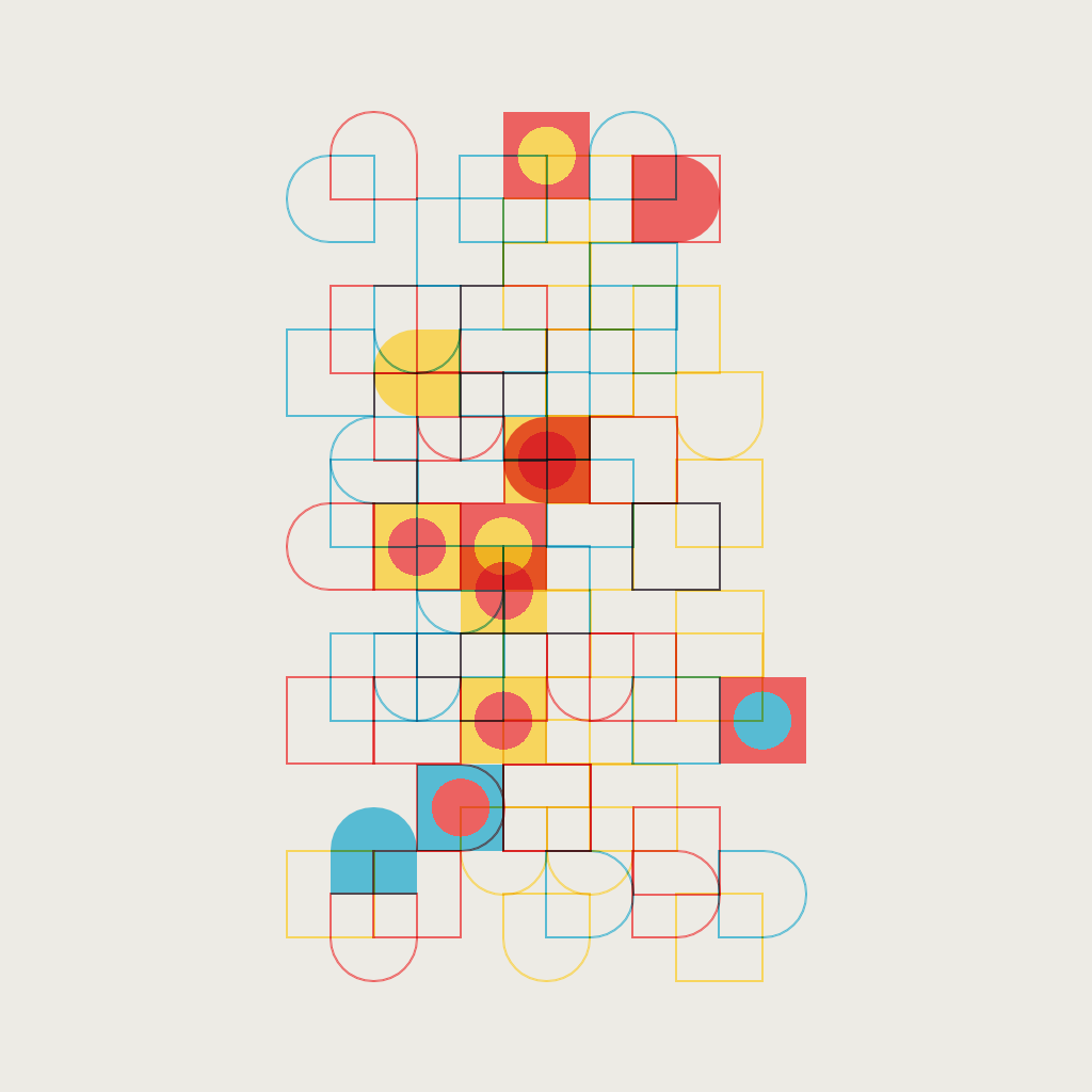Zürich Stations Grid II #63 static NFT preview