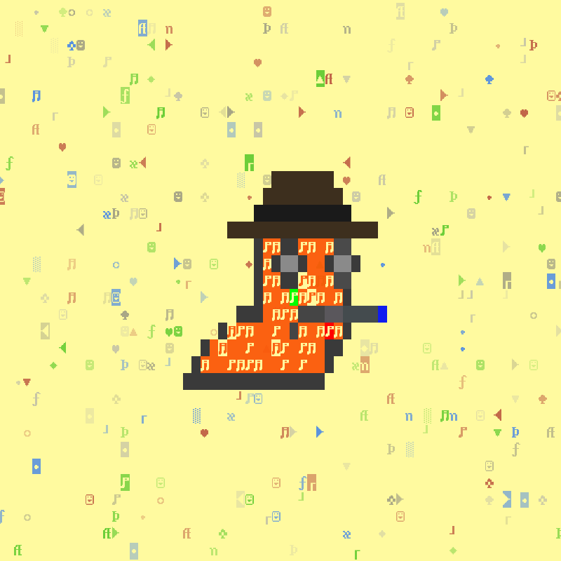 DOS Larva #125 static NFT preview