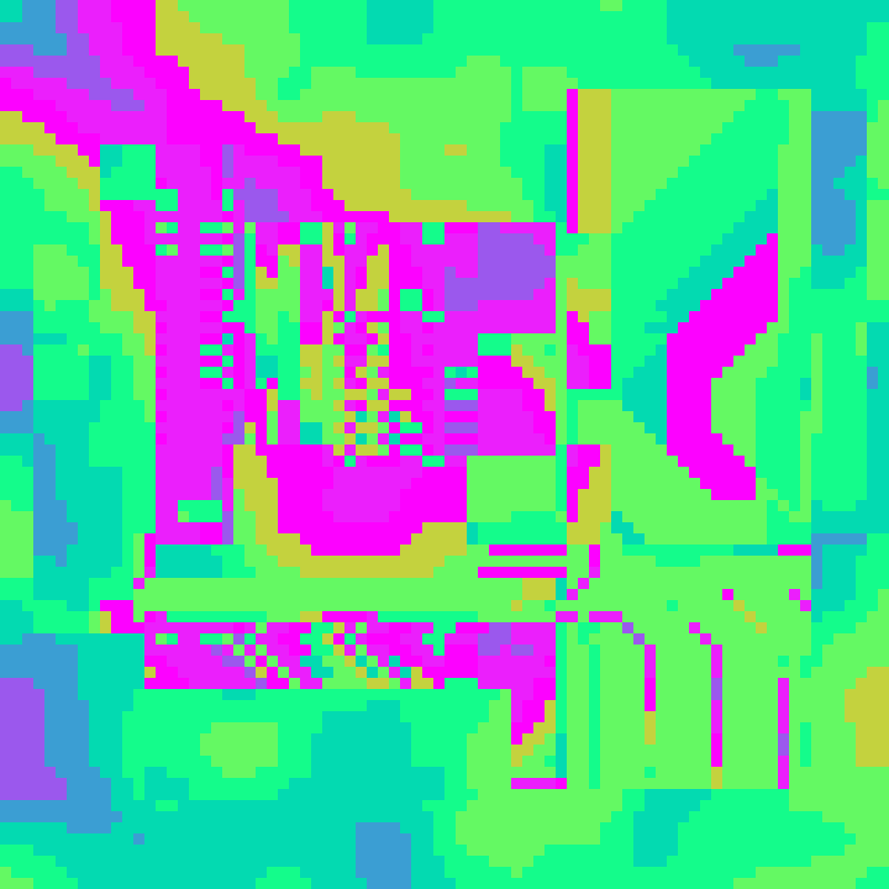 Mosaic #496 static NFT preview