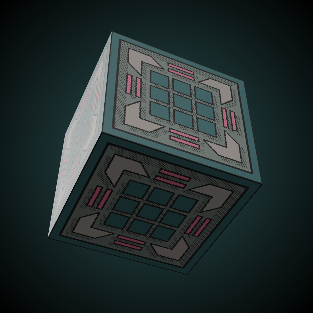 🧊 MYSTERY CUBE GEN1 #35 static token preview