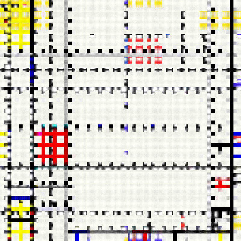 MONDRIAN FX #88 static token preview
