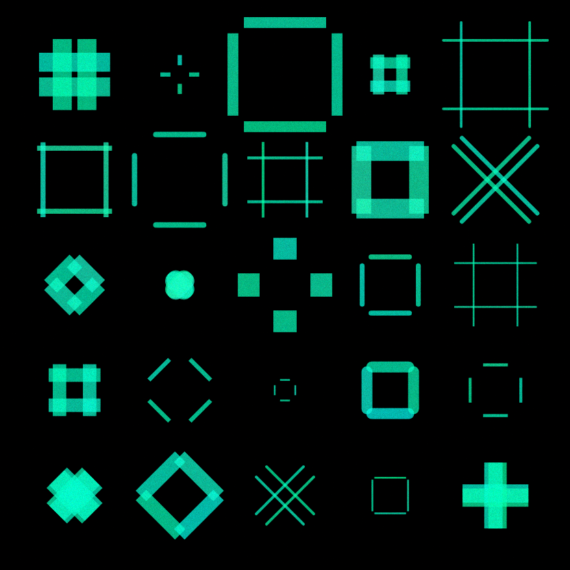 Hash Grid #145 static token preview