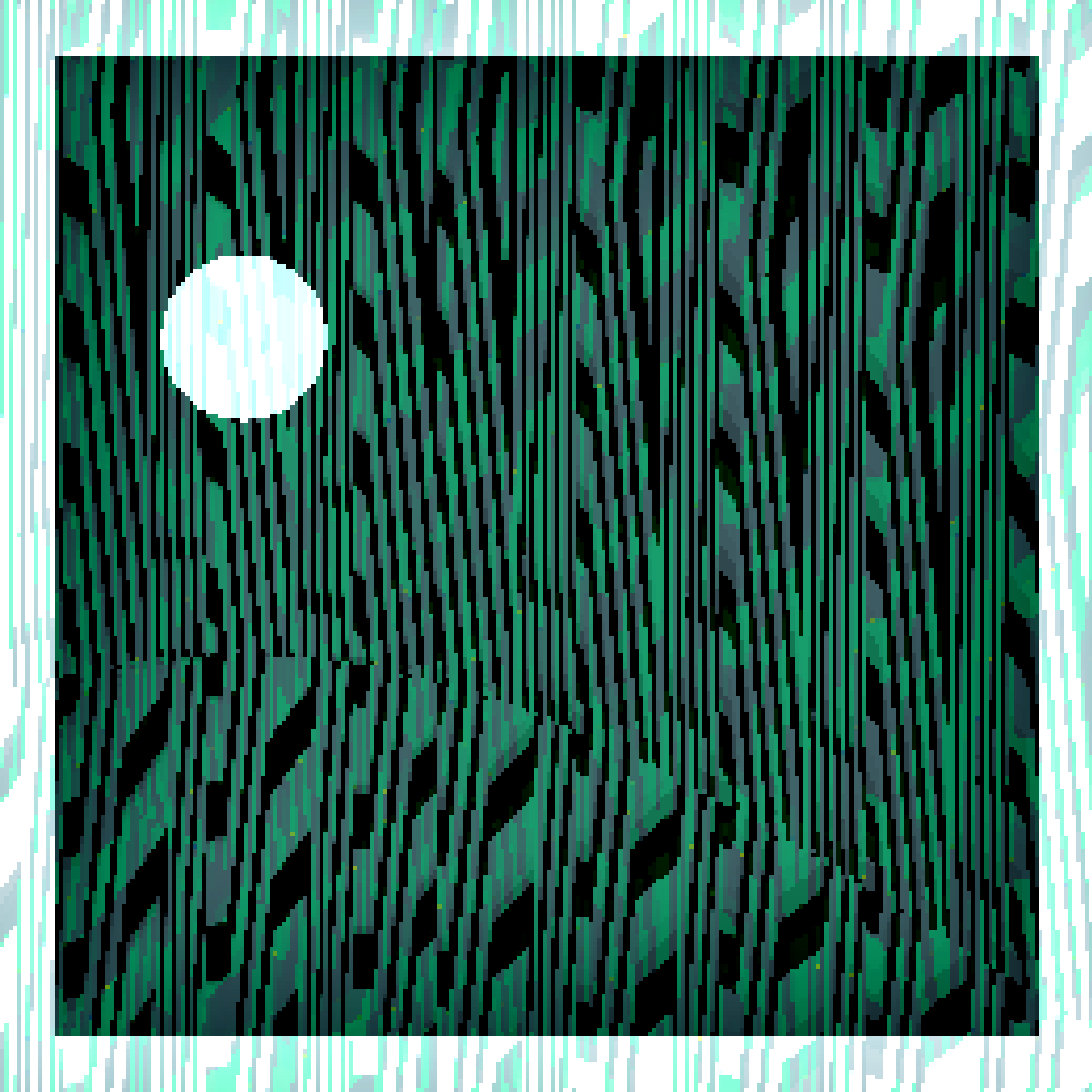 Landscapes for squares #13 static NFT preview