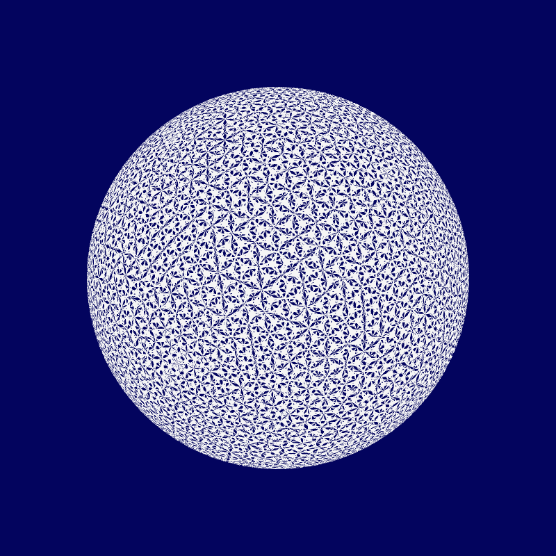 Digital Gothic: Spherical Tessellation #22 static token preview
