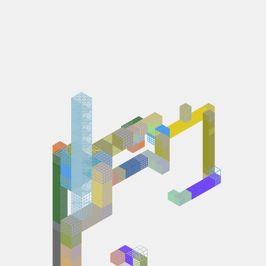 Shelves #120 static NFT preview