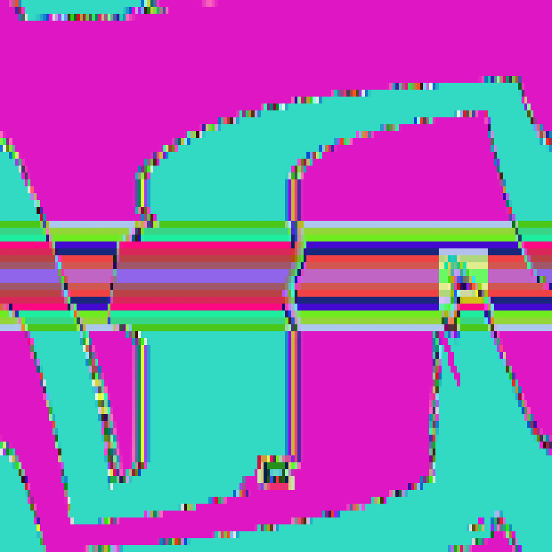 Pixel Flood #670 static NFT preview