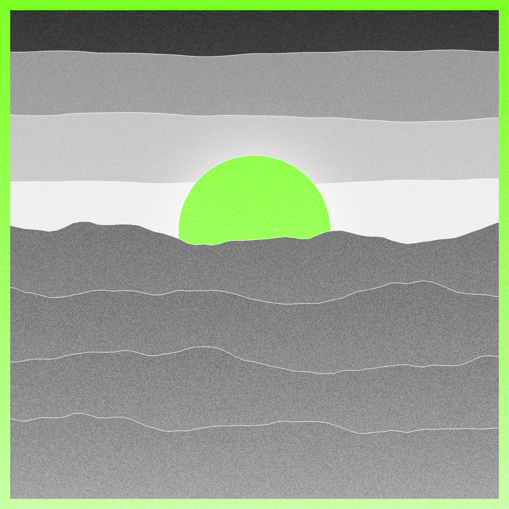 Sunset in Hashland #121 static NFT preview
