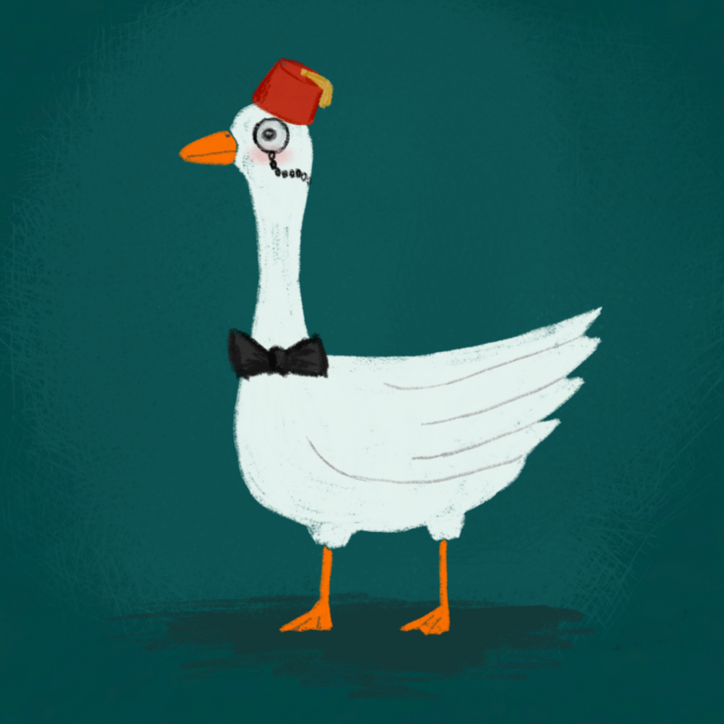Silly Goose #98 static token preview