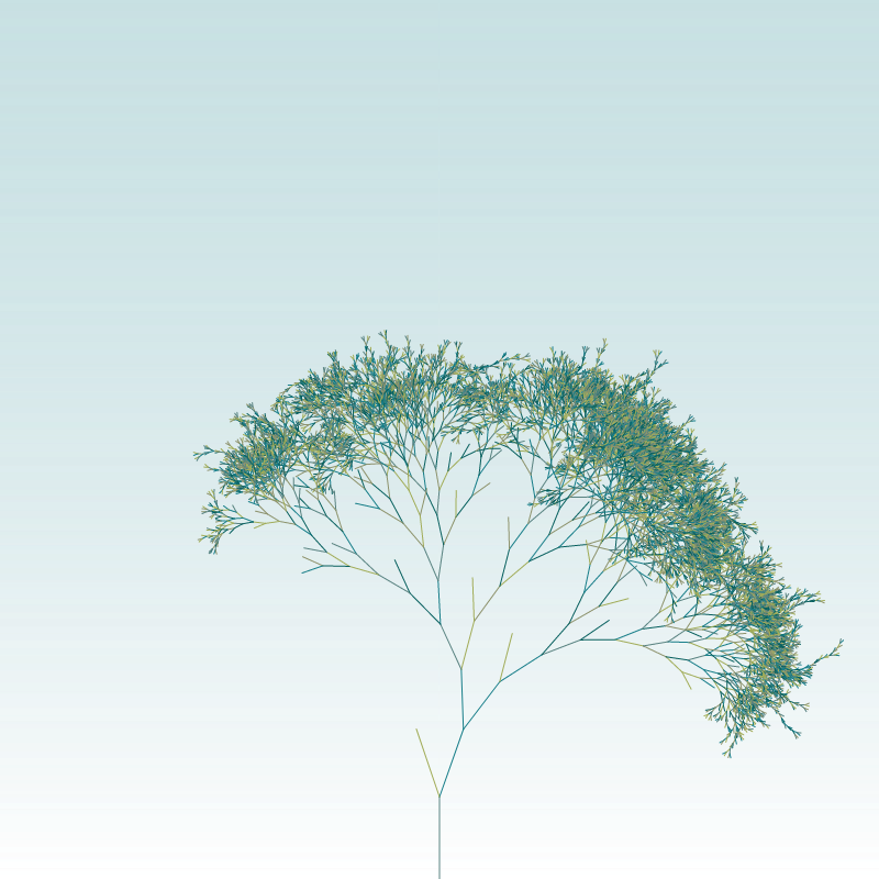 Hash Branches #128 static NFT preview