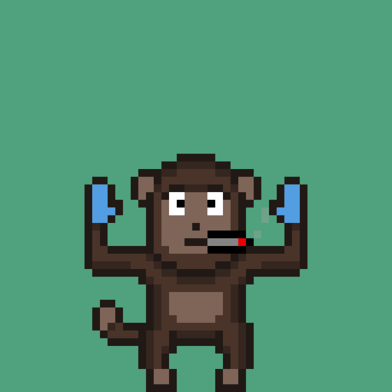fxMonkeys #116 static token preview