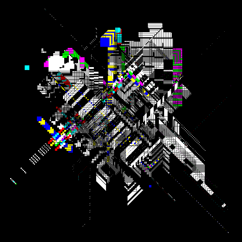 Hyper Pixel #166 static NFT preview