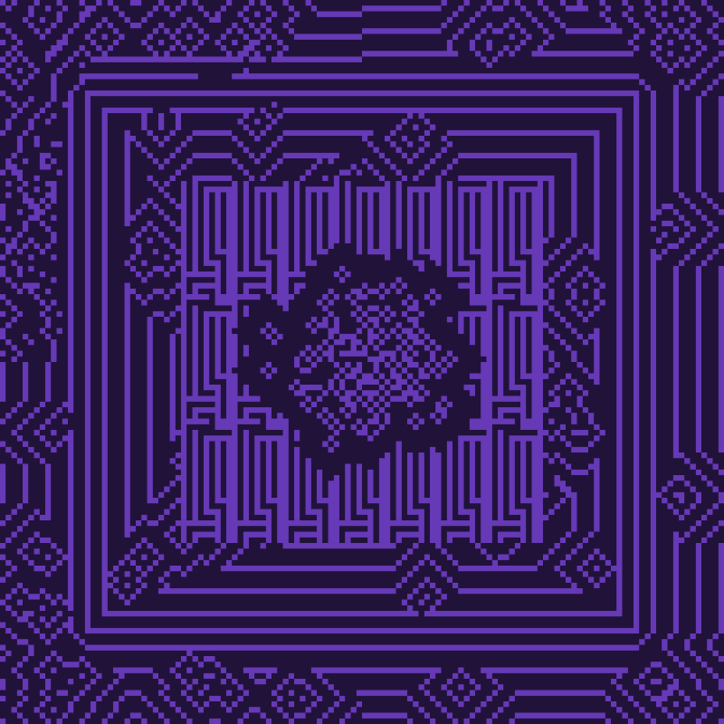 Tegodego Flow Maps Generator #186 static NFT preview