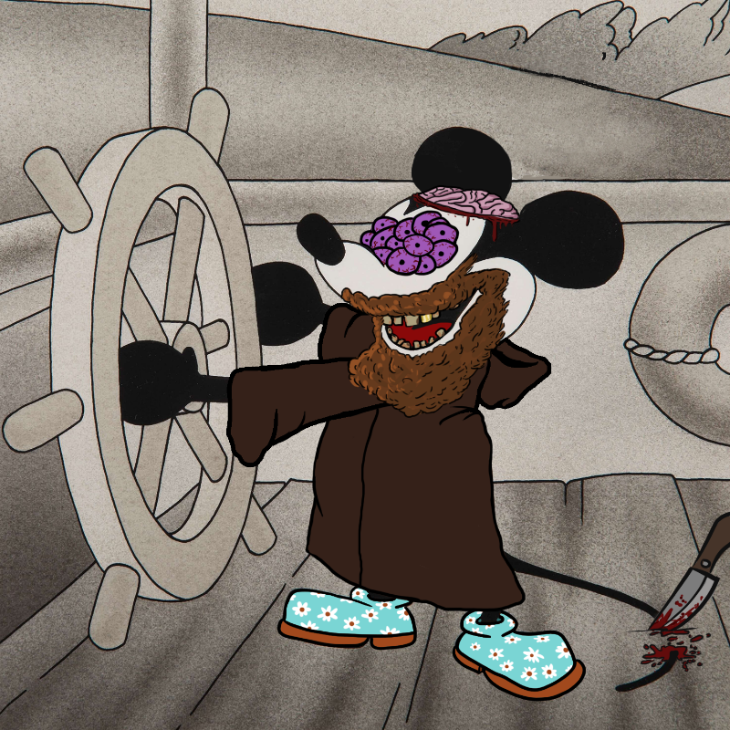 Willie's Nightmare Cash Grab #589 static NFT preview