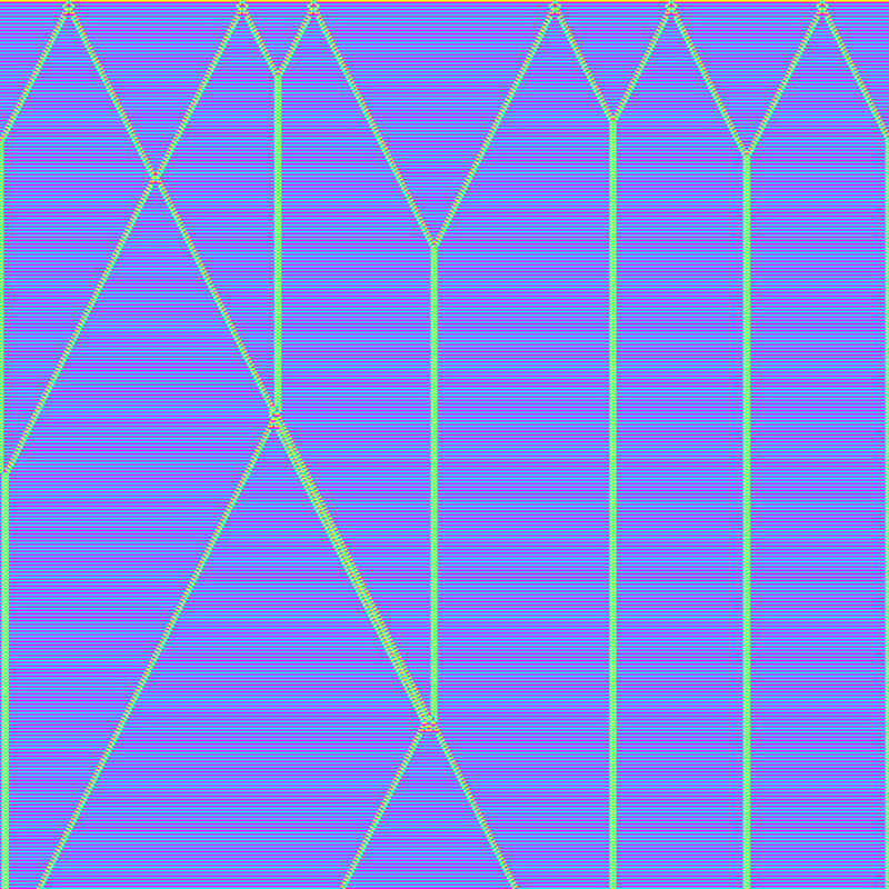 Totalistic Cellular Automata #171 static NFT preview