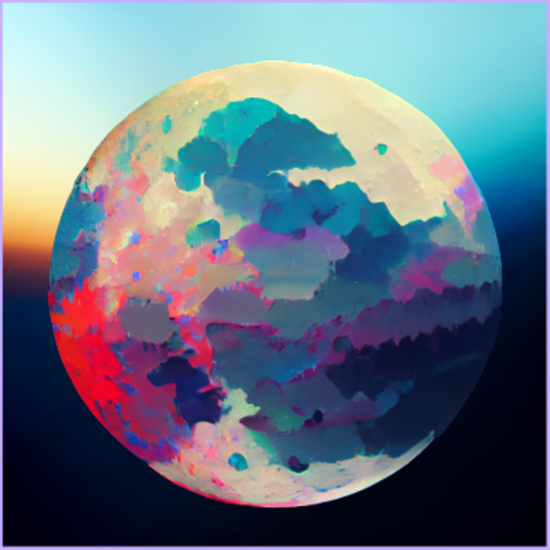 Moon Study #9 static token preview